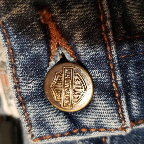 HARLEY DAVISON JEANS 6 TALL - Picture 5 of 8